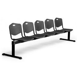 Пейка Iso Black Plastic 5-ца черна