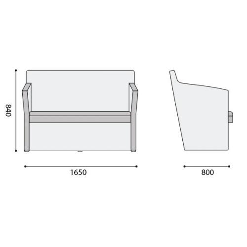 Sofa Catia triple eco leather, 1000000000032978 02  — OK Office Sofa Catia triple eco leather, 1000000000032978 02