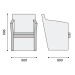 Armchair Ka eco leather, 1000000000032979 04 