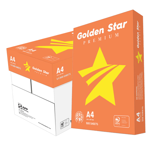 Copy paper Golden Star Prem.A4 500sh, 1000000000033300 02 