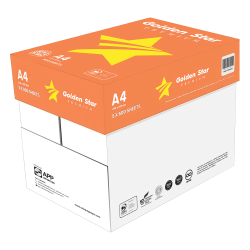 Copy paper Golden Star Prem.A4 500sh, 1000000000033300 03 