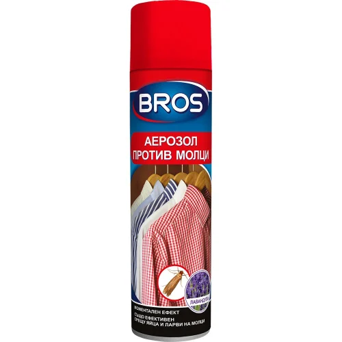Bros aerosol for moths 150 ml, 1000000000033516