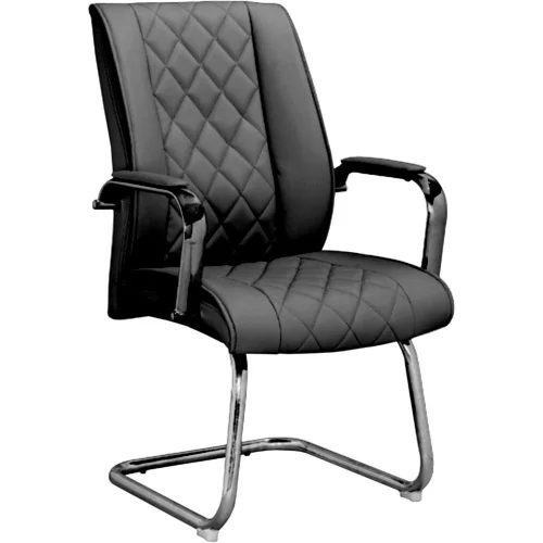 Chair Makao eco leather black, 1000000000033690