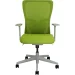 Chair Bari with armrests mesh green, 1000000000033850 06 
