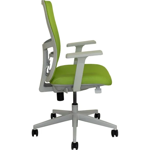 Chair Bari with armrests mesh green, 1000000000033850 03 