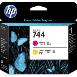Патрон HP F9J87A №744 Mag+Yell орг