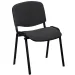Chair Iso Black fabric grey, 1000000000003450 04 