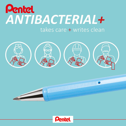 Ballpoint pen Pentel Antibacterial 0.7 b, 1000000000037236 06 