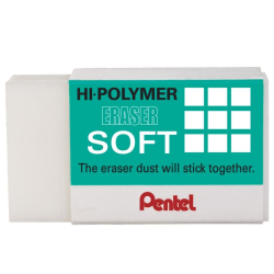Eraser Pentel ZES08 Hi-Polymer Soft
