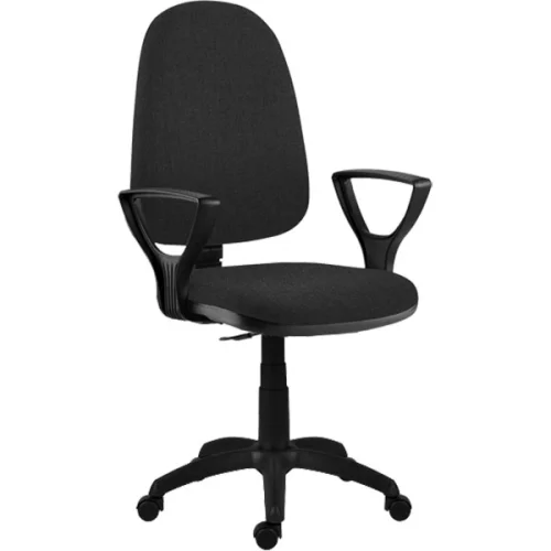 Golf chair with armrests black damask, 1000000000003491