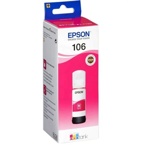 Ink bottle Epson 106 EcoTank Magenda 5k, 1000000000034946