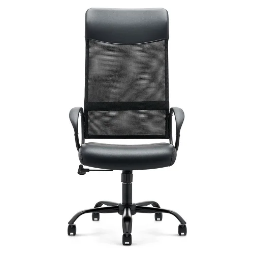 Chair Opala HB Black mesh/leather black, 1000000000034977 02 