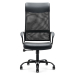 Chair Opala HB Black mesh/leather black, 1000000000034977 06 