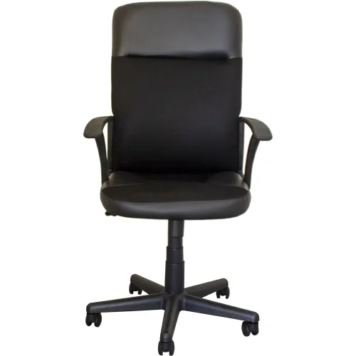Chair Largo mesh/leather black, 1000000000003499 02 