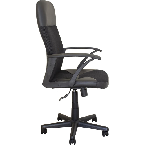 Chair Largo mesh/leather black, 1000000000003499 03 