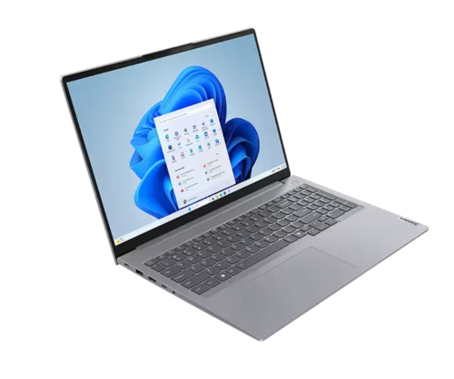 Лаптоп, Lenovo ThinkBook 16 G7 AMD Ryzen 5 7535HS (up to 4.55GHz, 16MB),16GB DDR5-4800, 512GB SSD, 16' WUXGA (1920x1200) IPS AG, Integrated AMD Graphics, FHD&IR Cam, Backlit KB, 3 cell, WLAN, BT, FPR, DOS, 3Y Onsite, 5500007048047931 02 