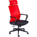 Chair Toro HB mesh red/black, 1000000000035090 05 