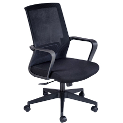 Стол Toro меш черен