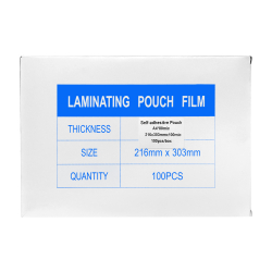 Laminating foil. A4 80µm backrest 100pcs