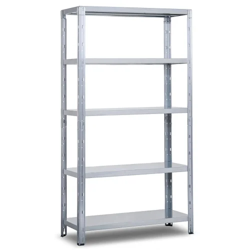 Metal shelving 100/40/188 5 shelves grey, 1000000000003542