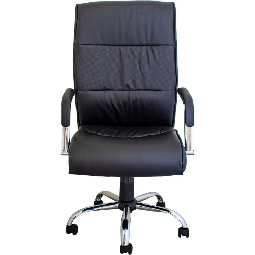 Chair Milano eco leather black, 1000000000035500 02 