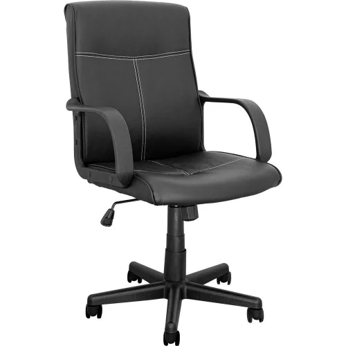 Chair Torino eco leather black, 1000000000035502