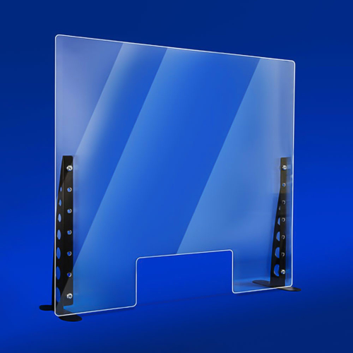 Protective screen metal holders120/H80, 1000000000035705 02  — OK Office Protective screen metal holders120/H80, 1000000000035705 02