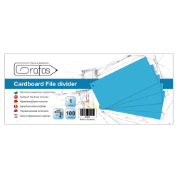 Divider cardboard horiz. son op.100