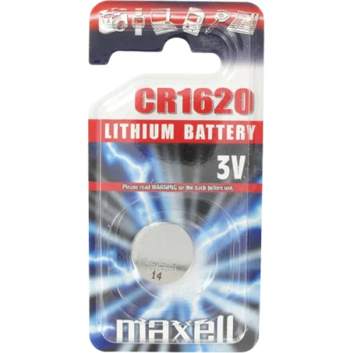 Батерия лит. Maxell CR1620 3V оп1, 1000000000036411
