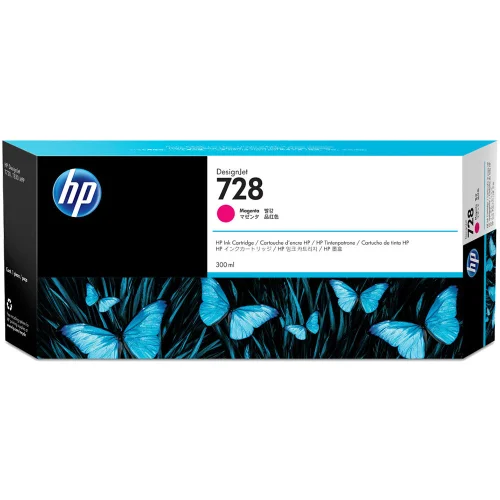 HP Ink cartr.F9K16A №728 Magenta origin, 1000000000036415