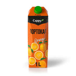 Cappy orange juice 100% 1l