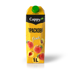 Cappy peach juice 1l