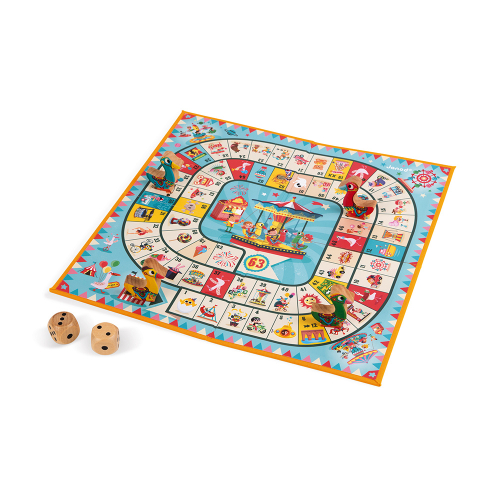 Janod CARROUSEL Goose Board Game, 4+ years, 2003700217327439 02 