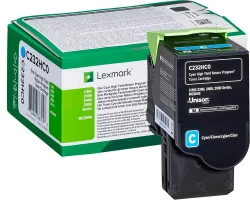 Тонер Lexmark C232HC0 Cyan орг 2.3k