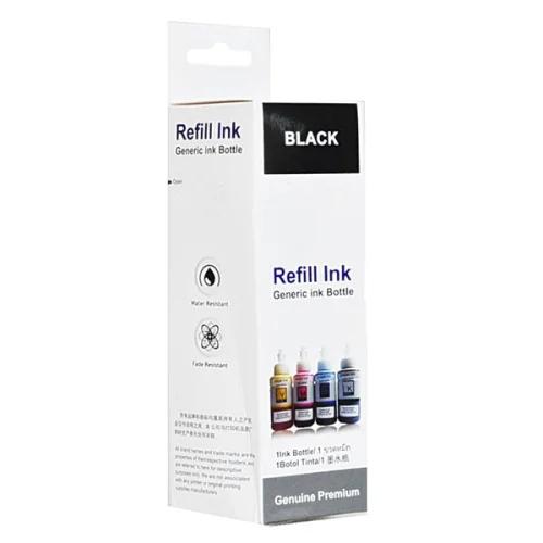 Ink bottle Epson T6641 Black 100 ml, 1000000000037153