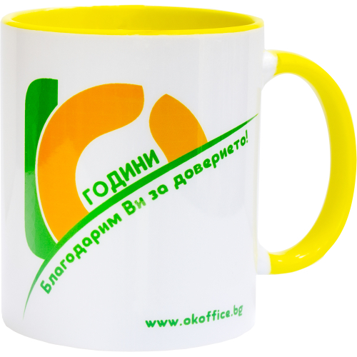 Чаша рекламна OK Office порцеланова, 1000000000037451 05 