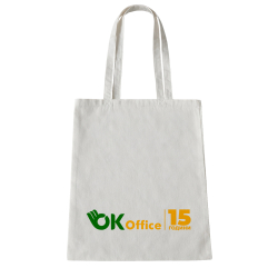 Памучна торбичка OK Office 15 години