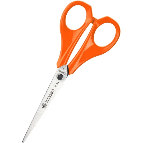 Scissors Kangaro EL-60 15.2cm orange, 1000000000037812