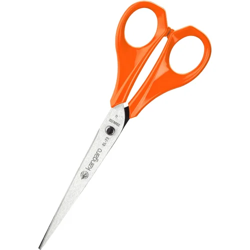 Scissors Kangaro EL-73 18.5 cm orange, 1000000000037813