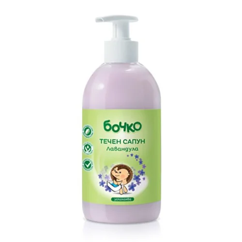 Soap liquid Bochko pump Lavender 410ml, 1000000000034600