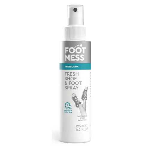 Footness spray for shoes and feet 125ml, 1000000000034602