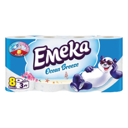 Тоалетна хартия Емека Ocean 8 броя
