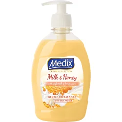 Сапун течен Medix помпа Milk&Honey 400мл