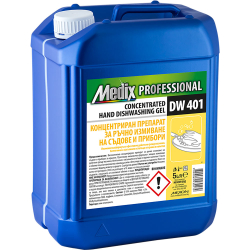 Препарат съдове Medix DW401 конц жълт 5л