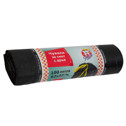 Торби за смет с връв 100л 82/95см оп10