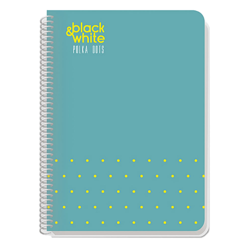 Notebook A4 B&W P.DOTS 4T MK SP. 140sh, 1000000000043275 02  — OK Office Notebook A4 B&W P.DOTS 4T MK SP. 140sh, 1000000000043275 02