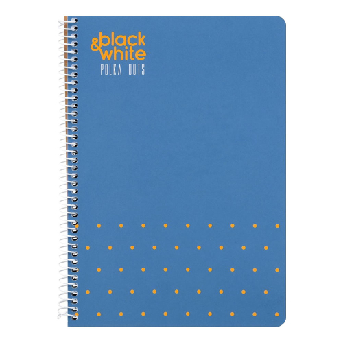 Notebook A4 B&W P.DOTS 4T MK SP. 140sh, 1000000000043275 04  — OK Office Notebook A4 B&W P.DOTS 4T MK SP. 140sh, 1000000000043275 04