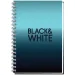 Notebook A4 B&W OMBRE 4T HC SP. 200sh, 1000000000043280 06 