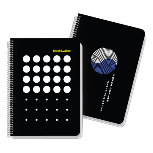 Тетрадка A5 B&W EXCLUSIVE 2Т PP СП. 80л, 1000000000043297 04 