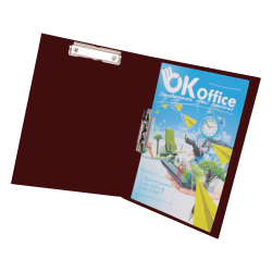 Folder wirh two machines 805 burgundy